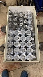 Stacked CNC machined steel housings