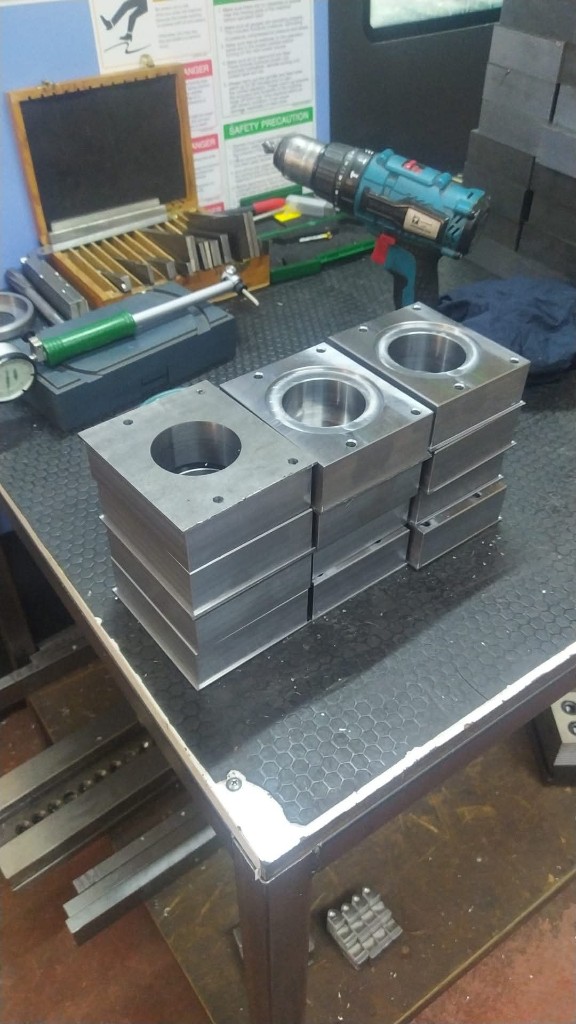 Threaded precision steel bolts and connectors